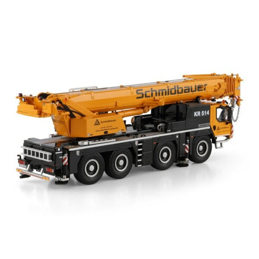 1:50 LIEBHERR SCHMIDBAUER LTM 1090-4.2 WSI Yellow Diecast Model