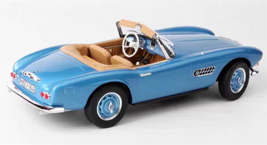 NOREV BMW 507 CABRIOLET 1957 blue 1:18 Car Pre-built Model view2