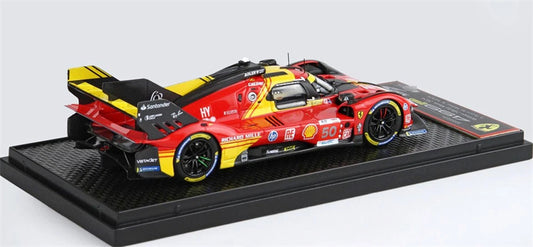 1:43 BBR MODELS Ferrari 499P Winner 24h Le Mans 2024 A.Fuoco/M.Molina #50 LTD view2