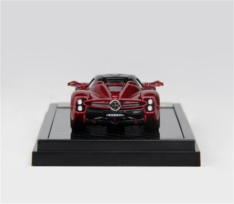 LCD-MODELS Pagani Utopia Super Car Coupe Red 1:64 car Pre-built Model view8