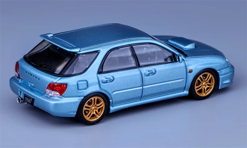 1:64 Subaru Impreza WRX STI 8th Generation Wagon Ice Blue Furuya DIECAST Model