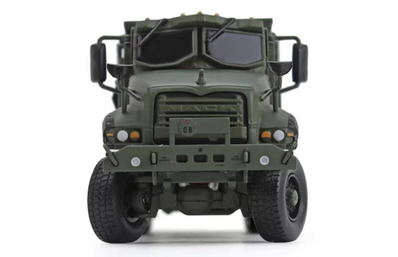 1:50 Mack Tan Mack Defense M917A3 DCP military green Diecast Model view8