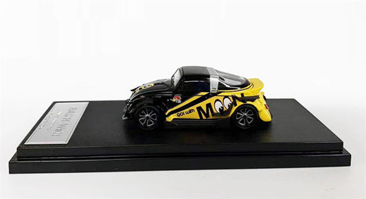 Mini Station VW Beetle Moon Eye RAUH-Welt Black 1:64 Car Pre-built Model view2