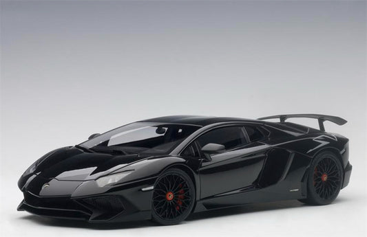 AUTOART Lamborghini Aventador LP750-4 SV Black 1/18 car Pre-a Model