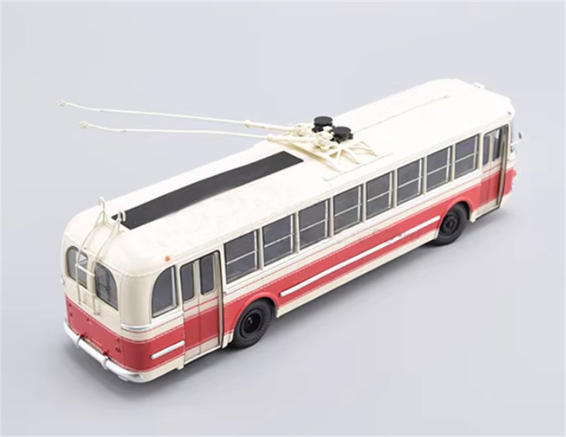 Modimio Moscow TBU-1 Soviet high-capacity high trolley bus 1:43 Bus Pre-built Airliner Model Display view5