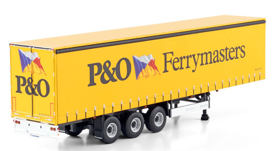 WSI CURTAINSIDE TRAILER - 3 AXLE Premium Line 1:50 Truck Pre-built Model