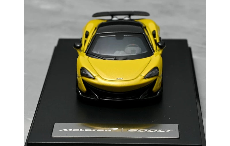 1:64 McLaren 600lt LCD Yellow Diecast Model view5