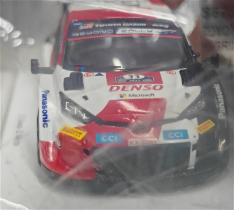 Spark TOYOTA GR Yaris Rally1 HYBRID GAZOO Racing WRT Winner Rally Finland 2023 E.Evans - S.Martin 1:43 Car Pre-built Model view9