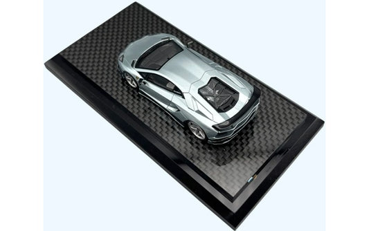 1:64 Lamborghini Aventador LP740-4 S Ice Blue YM Model modified version Limited 299 pcs Resin Car Model