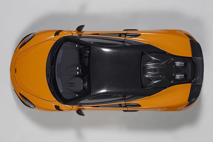 AUTOART McLaren 600LT sports car orange 1:18car Pre-a Model