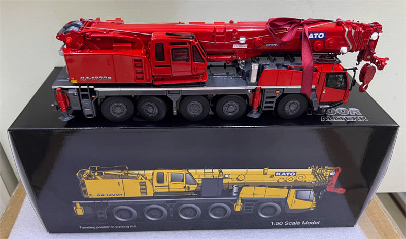 KATO KA-1300R Allterr Crane Red Limited Edition 1:50 Truck Pre-built Model