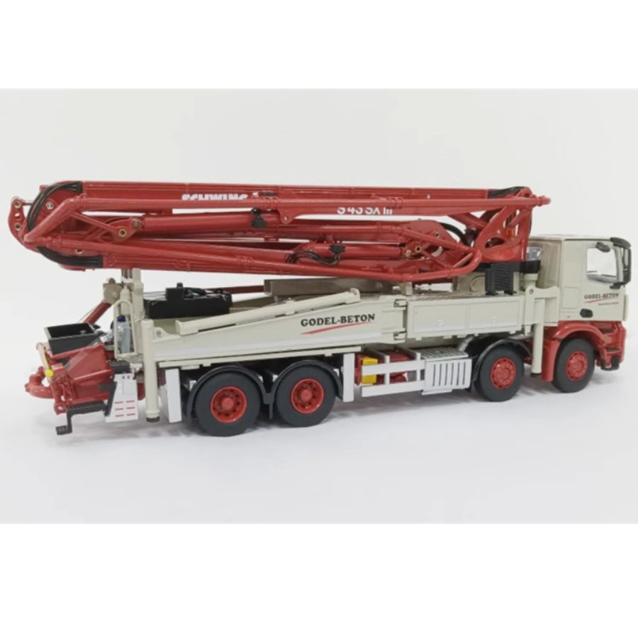 NZG SCHWING S43 SX III Pump Truck Lorry Godel Beton 1:50 DIECAST Truck Lorry