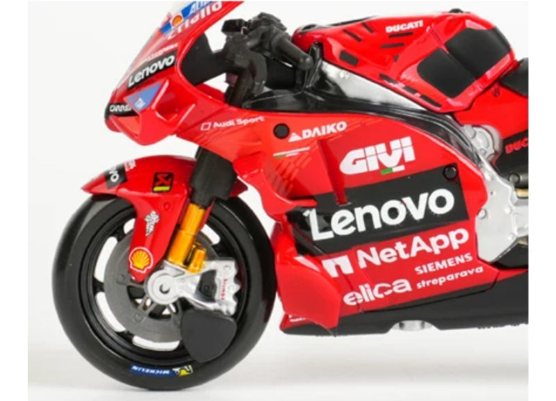 1:18 Ducati DESMOSEDICI GP 2024 Red TEAM 2024 #23 BASTIANINI Maisto Diecast Motorcycle Model