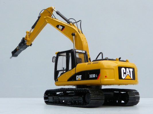 HYDRAULIC MODEL FINISHED 1/50 EXCAVATOR 323DL CAT DIECAST view2