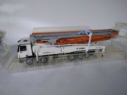 64X-6RZ DIECAST Zoomlion 1/38 MODEL concrete pump truck view2