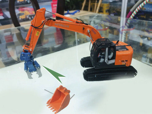 (digging removal DIECAST 225USRK MODEL ZAXIS 1/50 clamp) Excavator bucket+floor view2