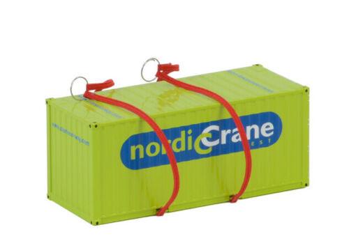 WSI Nordic Crane 20 FT Container 1/50 DIECAST Pre-builded Model view2