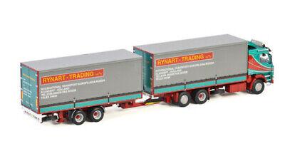 WSI SCANIA 3 SERIES 6X2 TAG AXLE COMBI trailer RYNART TRADING 1/50 Pre-built view4