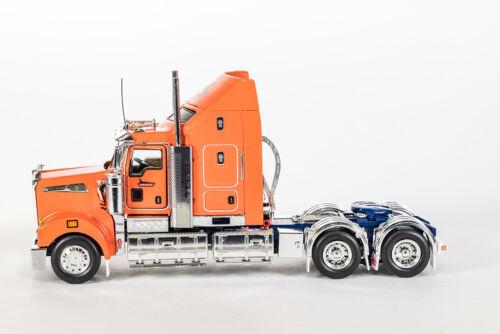 Drake KENWORTH T909 PRIME MOVER TRUCK orange 1/50 DIECAST Truck Model view2