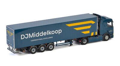 WSI SCANIA R NORMAL CR20N 4X2 REEFER TRAILER MIDDELKOOP 1/50 DIECAST Truck view3