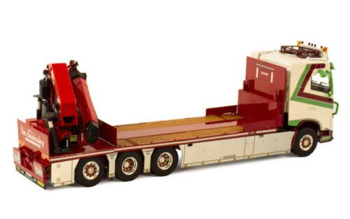 WSI 1/50 VOLVO FH4 SLEEPER CAB 8X4 RIGED TRUCK FLAT BED + PALFINGER PK 65002 view2