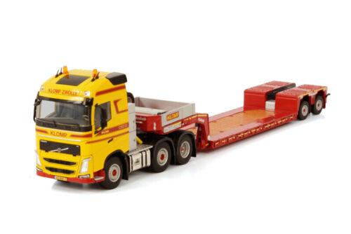 WSI 1/50 VOLVO FH4 GLOBETROTTER 6X2 LOW LOADER EURO-2 AXLE KLOMP ZWOLLE view2