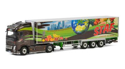 WSI VOLVO FH4 GLOBETROTTER 4X2 REEFER TRAILER STAF 1/50 DIECAST Truck model view2