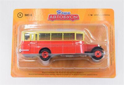 Modimio Russia old fashion zis-8 bus 1/43 ABS Truck Pre-built Model view7
