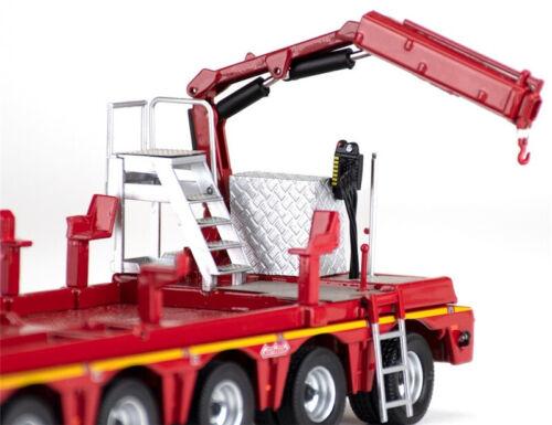 MAMMOET 1:50 MB AROCS 6X4 WITH 7 AXLE NOOTEBOOM LOWLOADER + FASSI CRANE view3