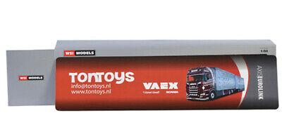 WSI SCANIA S HIGHLINE CS20H 6X2 TAG AXLE RESIN COMBI trailer VAEX 1/50 Truck view4