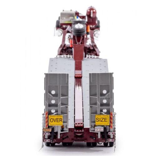 Drake 7x8 Steerable Low LoaderTrailer with 2x8 Dolly Patlin 1/50 DIECAST Model view8