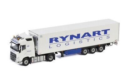 WSI 1/50 VOLVO FH4 GLOBETROTTER 4X2 REEFER TRAILER-3 AXLE RYNART TRADING view2