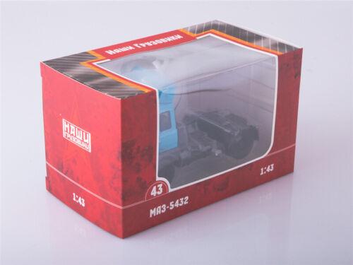 Modimio 1/43 Russian 4x2 Logistics Space Cab Truck Tractor MAZ-5432 YaMZ-238 view8