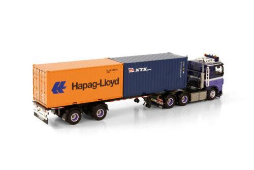 WSI 1/50 DAF XF COMFORT CAB MY2017 6X2+2x20FT Con W. NEIDHÖFER TRANSPORT view3