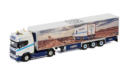 WSI SCANIA R HIGHLINE CR20H 4X2 REEFER TRAILER NORDIK LINE 1/50 Pre-built view3