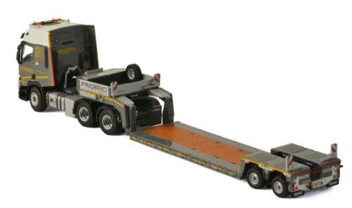 WSI RENAULT TRUCKS T 6X4 LOW LOADER EURO - 2 AXLE FRIDERICI 1:50 Truck view2