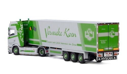 WSI 1/50 SCANIA S HIGHLINE CS20H 4X2 REEFER TRAILER - 3 AXLE VERVAEKE KOEN view2