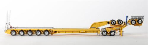 Drake 2X8+ 5x8 Kenworth Trailer Yellow 1/50 DIECAST Truck Pre-built Model view2