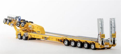 Drake 2X8+ 5x8 Kenworth Trailer Yellow 1/50 DIECAST Truck Pre-built Model view3