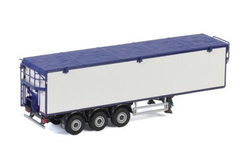 WSI BELT TRAILER - 3 AXLE WHITE LINE 1/50 DIECAST Pre-builded Model view2