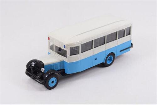 MODIMIO Russian vintage Moscow city bus ZIS-8 1/43 ABS Truck Pre-built Model view2