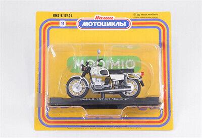 Modimio Soviet Dnepr motorcycle bike kmz-8.157-01 1/24 ABS Truck Pre-built Model view8