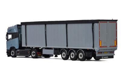 WSI SCANIA R HIGHLINE CR20H 4X2 VOLUME TRAILER JANSEN 1/50 DIECAST Truck view3