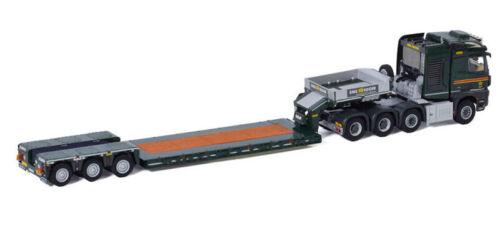 WSI BENZ MP4 2.300MM STREAM SPACE 8X6 LOW LOADER - 3 AXLE EGGER 1:50 Truck view4