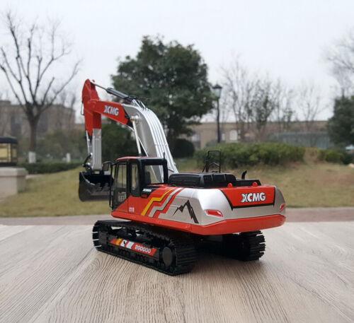 XCMG XE380DK Excavator red and white 1/30 Diecast Truck Pre-built Model view2