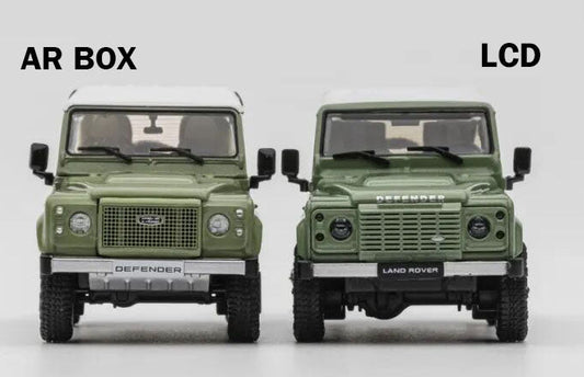 AR BOX vs LCD: 1:64 Defender 90 Comparison