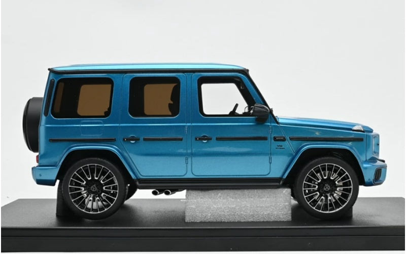 1:18 Mercedes-Benz G63 AMG 2024 Blue GT Spirit Limited Edition Resin Car Model