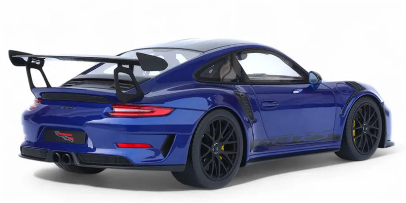 1:18 PORSCHE 911 (991.2) GT3 RS WP COUPE  Blue - black lid  GT SPIRIT Limited Edition Resin Car Model