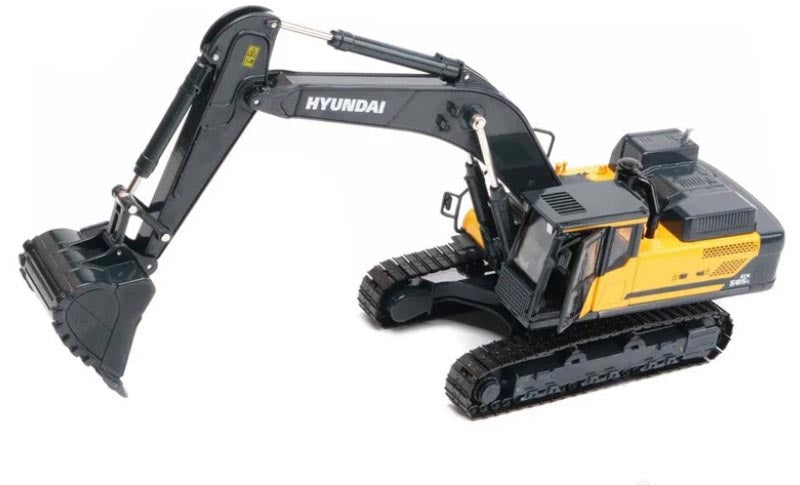 1:35   HX505L HYUNDAI Limited Edition Black yellow Diecast Model