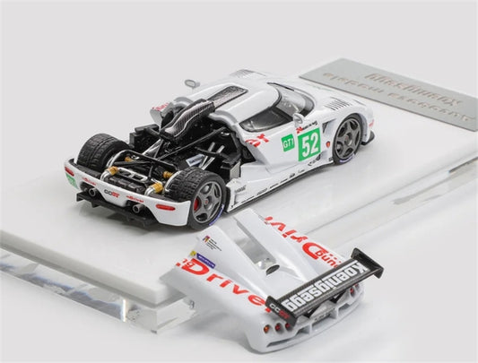 1:64 Koenigsegg CCGT #52 Supercar Limited Edition  White Autobots Models DIECAST Model